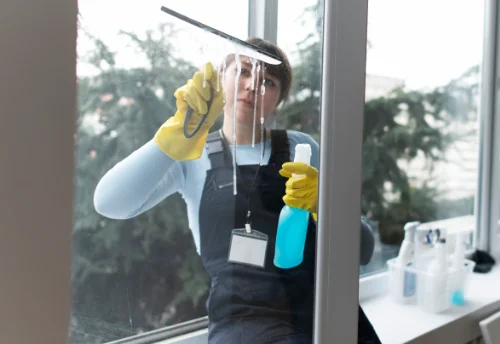 Nettoyage de vitres intérieures et extérieures à Drocourt